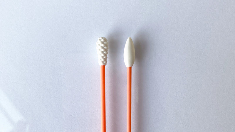 last swab reusable cotton swab for ear and make up side by side