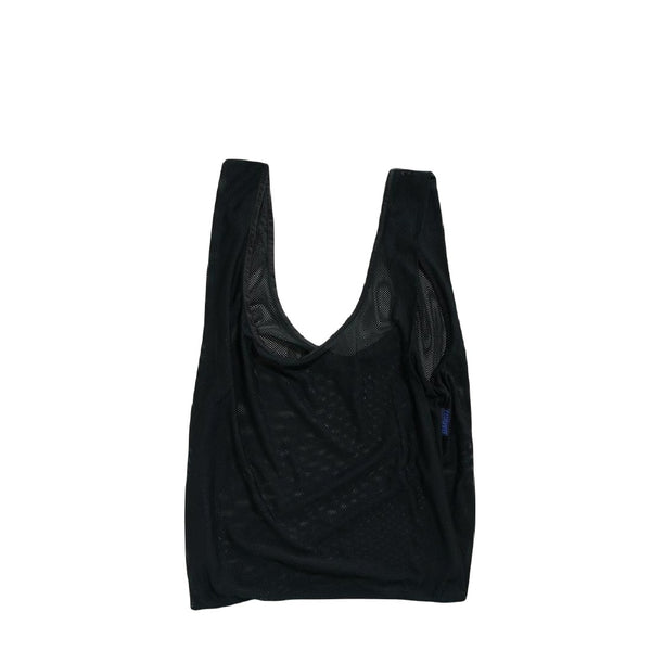Baggu recycled nylon reusable mesh black bag