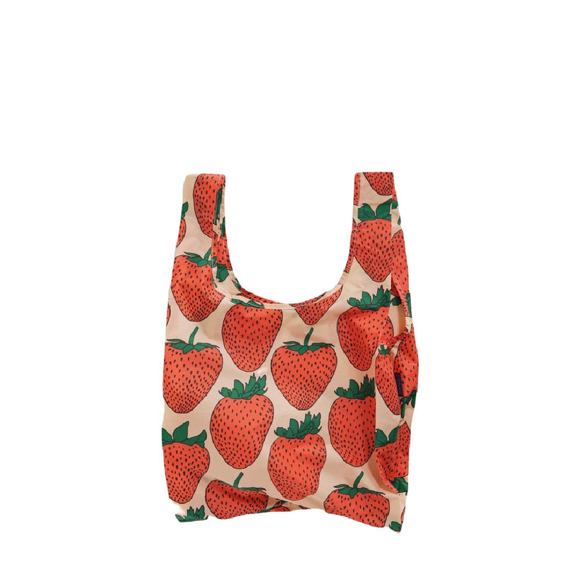 baggu reusable bag strawberry