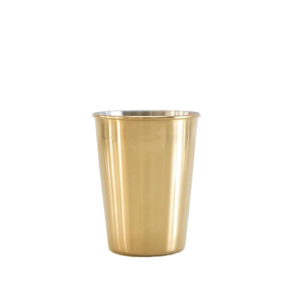 onyx gold stainless steel tumbler