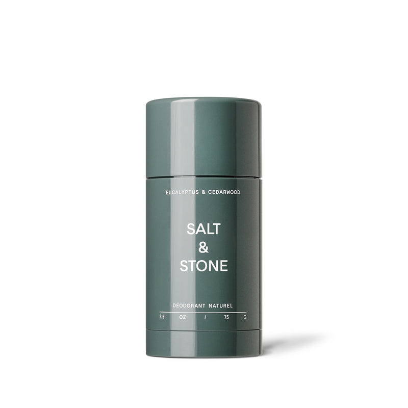 salt and stone eucalyptus and cedarwood natural deodorant