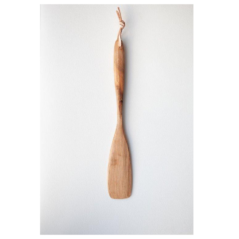 sustainable handmade wooden kitchen spatula
