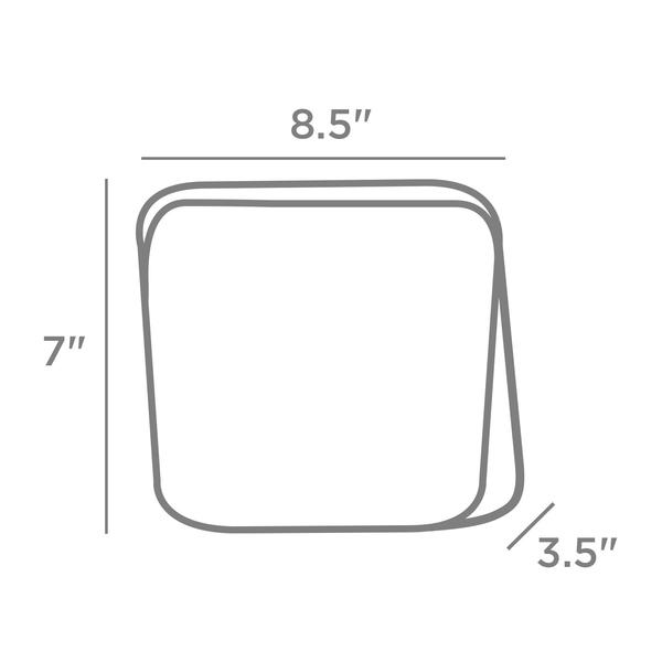 stasher stand up bag dimensions